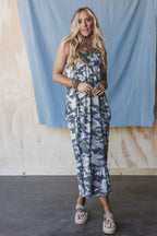 The Nest Field Ready Maxi Dress - Charcoal Olive