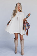 The Nest Meadowlight Tunic Dress - Cream