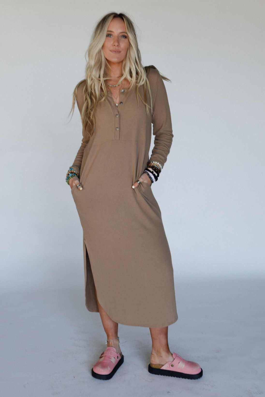 The Nest Simply Comfort Dress - Mocha