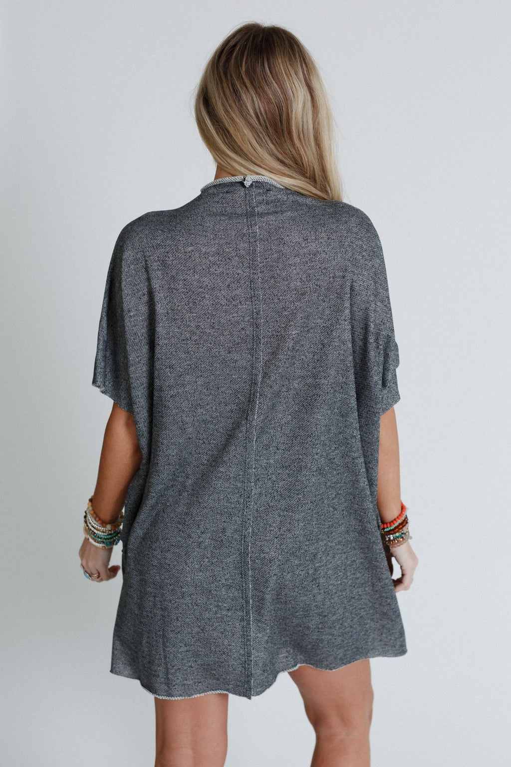 The Nest Laid Back Luxe Dress - Two Tone Black