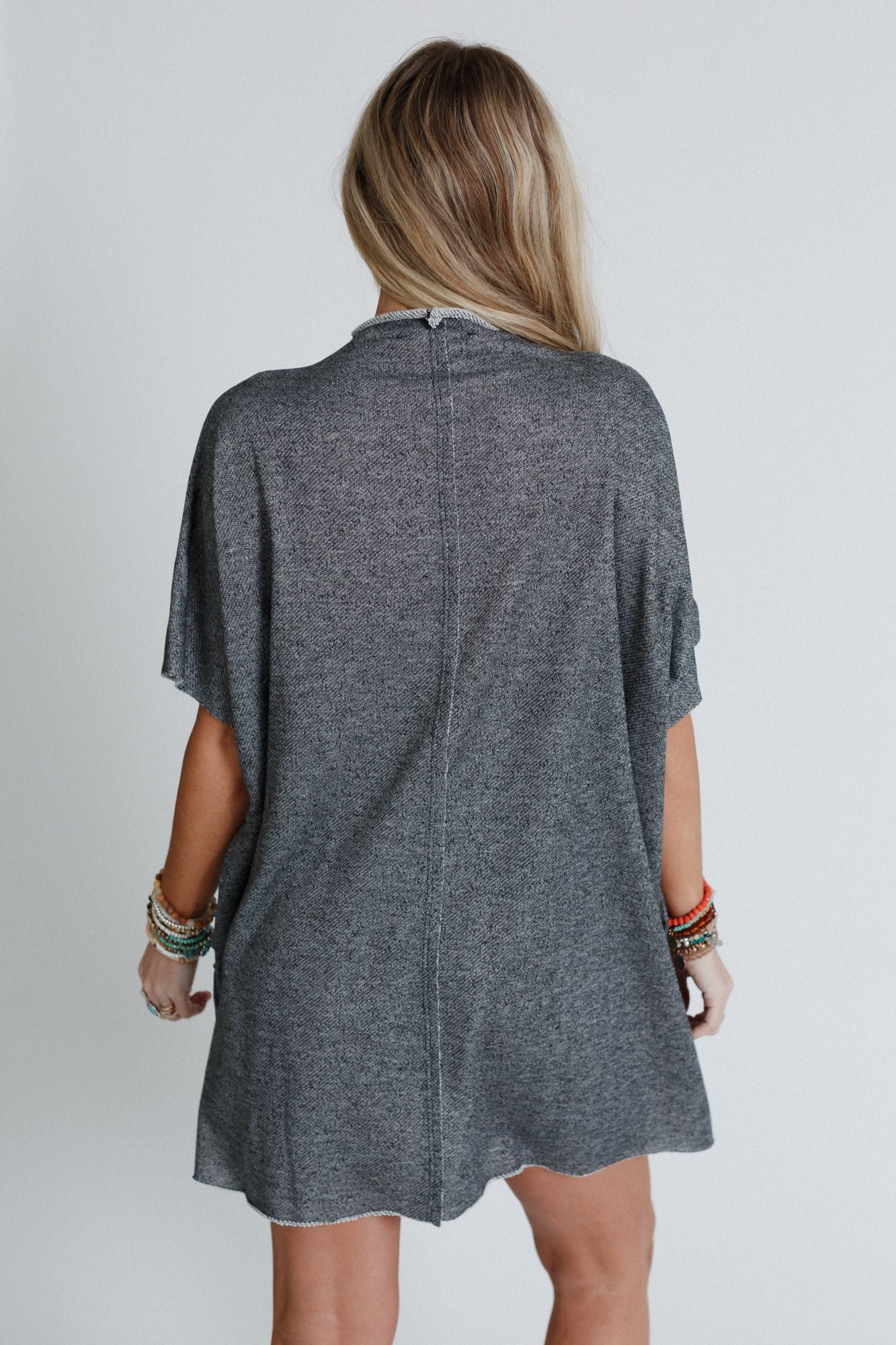 The Nest Laid Back Luxe Dress - Two Tone Black