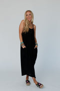 The Nest Simple Serene Maxi Dress - Black